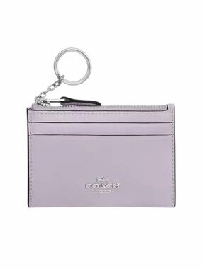 Coach Mini Skinny ID Case In Light Amethyst NWT